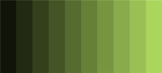 Dark olive green with brightness factor between 0 and 2 Dark olive green with brightness factor between 0 and 2