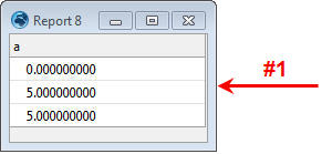 Report output for Persistence procedure called within a For loop. Report output for Persistence procedure called within a For loop.