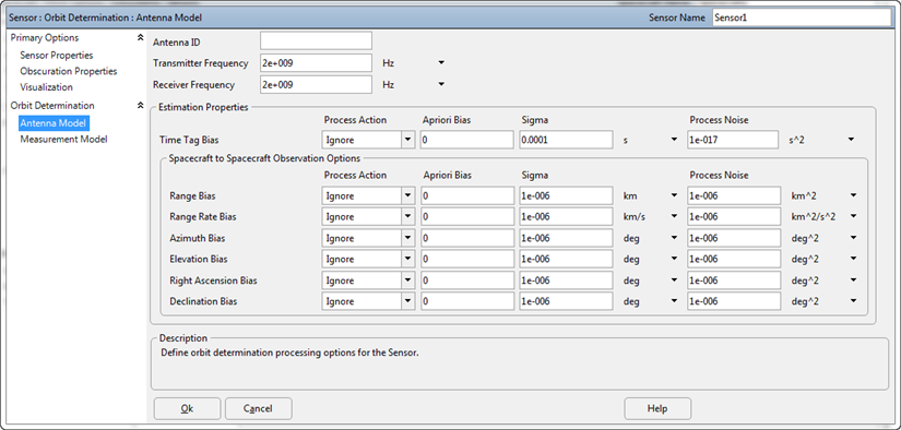 Sensor OD Properties Sensor OD Properties